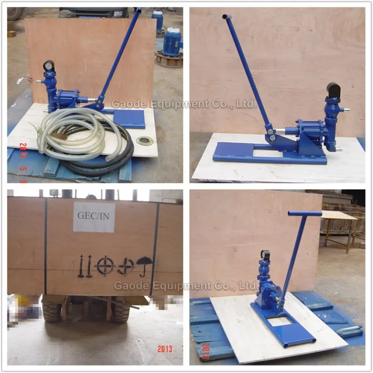 Gaodetec GHG-10 manual grouting injection pump